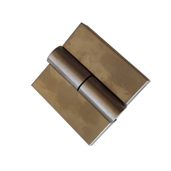 Nerūdijančio plieno kairinis šarnyras WC durims